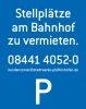 Stellplätze am Bahnhof zu vermieten