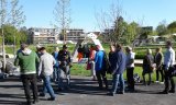 Stadtwerke Pfaffenhofen - Stadtwerke-Mitarbeiter auf dem Gelände der Gartenschau