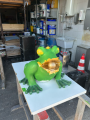 Stadtwerke Pfaffenhofen - Froschkönig wohlauf: Kein Diebstahl, nur Restaurierung